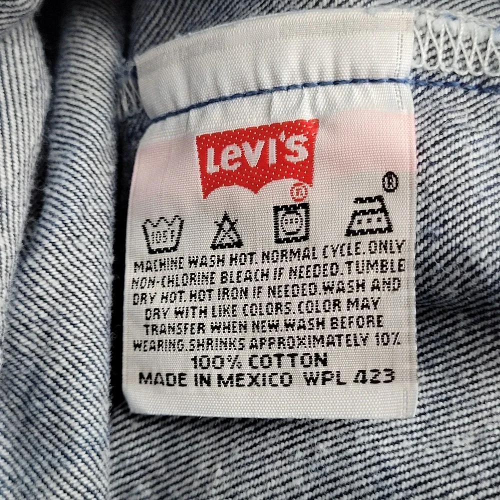 👖Vintage Y2K Levis 501XX Rigid Raw Jeans Men 36×34 (34×32) Dark Wash Denim 2001